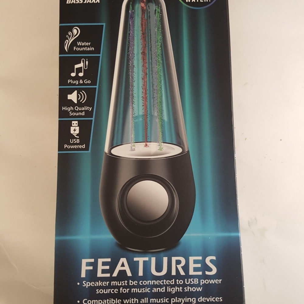 DANCING WATER BLUETOOTH SPEAKER